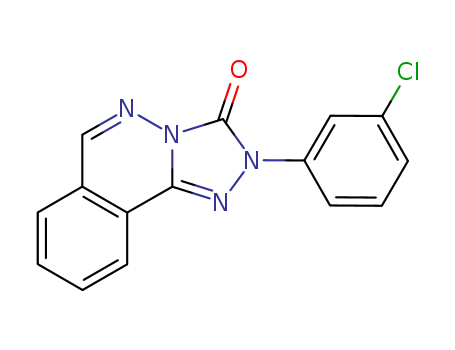 1,2,4-Triazolo[3,4-a]phthalazin-3(2H)-one,2-(3-chlorophenyl)-