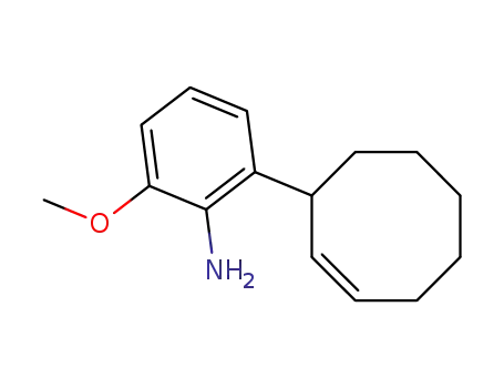 2-((Z)-Cyclooct-2-enyl)-6-methoxy-phenylamine