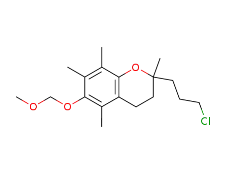 2-(3-Chloro-propyl)-6-methoxymethoxy-2,5,7,8-tetramethyl-chroman
