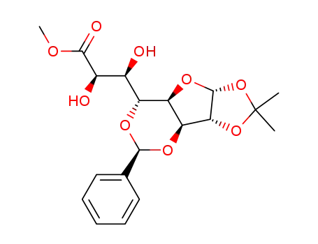 methyl 3,5-O-benzylidene-1,2-O-isopropylidene-β-L-threo-D-gluco-octofuranuronate