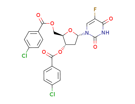 3,5-Di-O-p-chlorobenzoyl α-Floxuridine