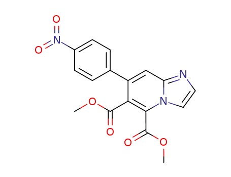 Dimethyl 7-(4-Nitrophenyl)imidazo<1,2-a>pyridine-5,6-dicarboxylate