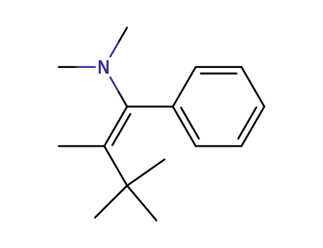 Dimethyl-((E)-2,3,3-trimethyl-1-phenyl-but-1-enyl)-amine