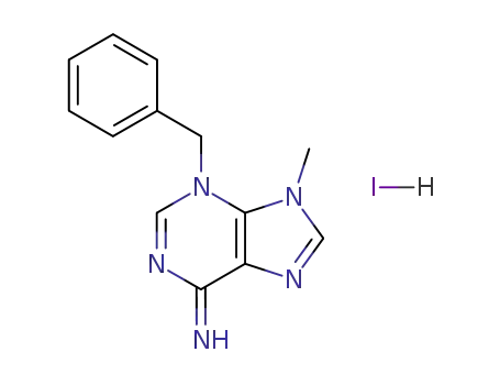 3-benzyl-9-methyladenine hydriodide