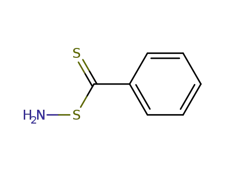 Molecular Structure of 35124-71-1 (Thiohydroxylamine, S-(phenylthioxomethyl)-)