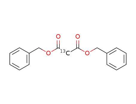 dibenzyl <2-13C>malonate