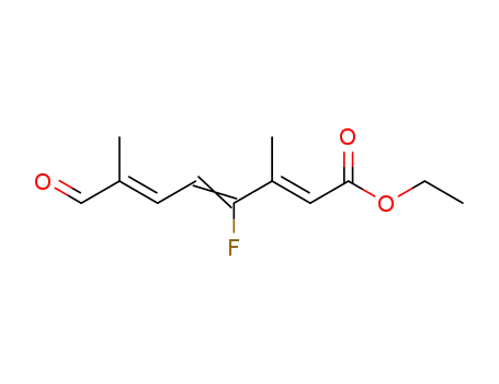 (E,Z/E,E)-3,7-dimethyl-4-fluoro-8-oxo-2,4,6-octatrienoate