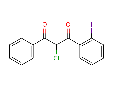 2-Chloro-1-(2-iodo-phenyl)-3-phenyl-propane-1,3-dione