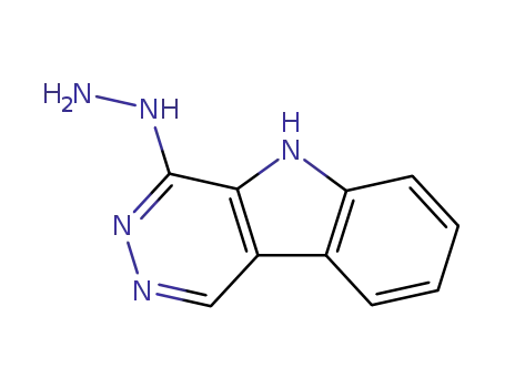 4H-Pyridazino(4,5-b)indol-4-one, 3,5-dihydro-, hydrazone
