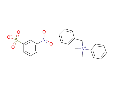 3-Nitro-benzenesulfonatebenzyl-dimethyl-phenyl-ammonium;