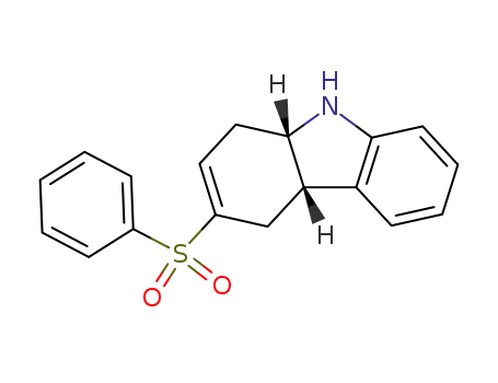 (4aS,9aS)-3-Benzenesulfonyl-4,4a,9,9a-tetrahydro-1H-carbazole