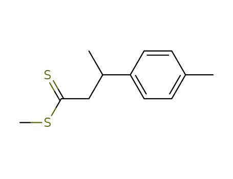 (methyl-4 phenyl)-3 butanedithioate de methyle
