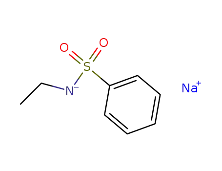 Molecular Structure of 74805-33-7 (sodium N-ethylbenzenesulphonamide)