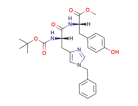 Boc-N<sup>im</sup>-Bzl-His-Tyr-OMe