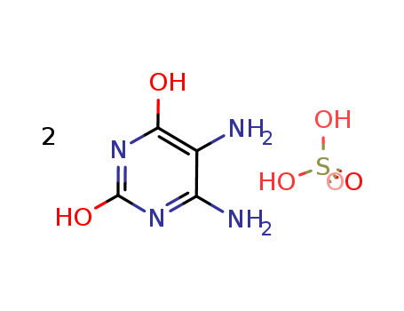 5,6-diamino-2,4-dihydroxypyrimidine sulfate manufacture