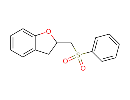 2-Benzenesulfonylmethyl-2,3-dihydro-benzofuran
