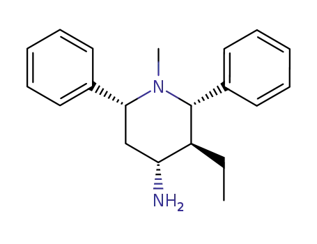 4α-amino-1-methyl-3-ethyl-2,6-diphenylpiperidine