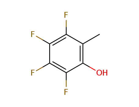 Molecular Structure of 113397-94-7 (Phenol, 2,3,4,5-tetrafluoro-6-methyl-)