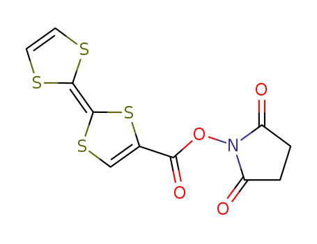 N-succinimidyl tetrathiafulvalene-2-carboxylate