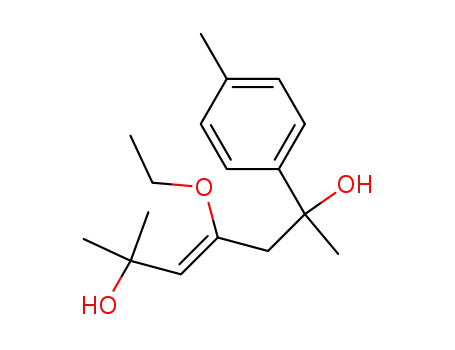 (Z)-4-Ethoxy-2-methyl-6-p-tolyl-hept-3-ene-2,6-diol