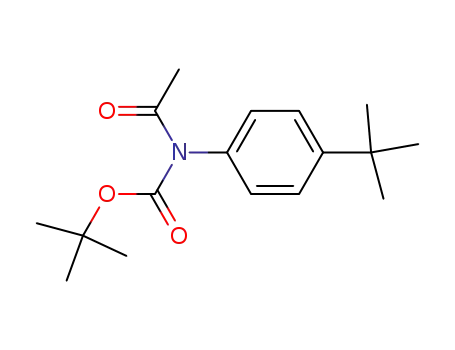 Acetyl-(4-tert-butyl-phenyl)-carbamic acid tert-butyl ester