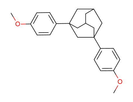 1,3-Bis-<p-methoxy-phenyl>-adamantan