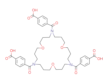 Benzoic acid,
4,4',4''-(1,9,17-trioxa-5,13,21-triazacyclotetracosane-5,13,21-triyltricarb
onyl)tris-