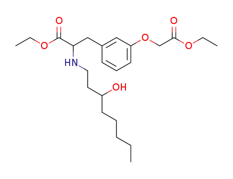 Molecular Structure of 65706-35-6 (Phenylalanine, 3-(2-ethoxy-2-oxoethoxy)-N-(3-hydroxyoctyl)-, ethyl ester)