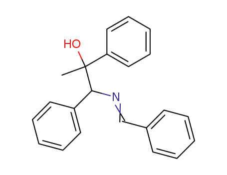 1,2-Diphenyl-1-{[1-phenyl-meth-(E)-ylidene]-amino}-propan-2-ol