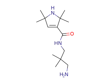 1H-Pyrrole-3-carboxamide,
N-(3-amino-2,2-dimethylpropyl)-2,5-dihydro-2,2,5,5-tetramethyl-