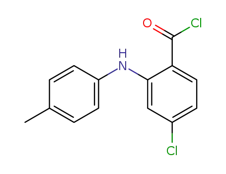 Benzoyl chloride, 4-chloro-2-[(4-methylphenyl)amino]-