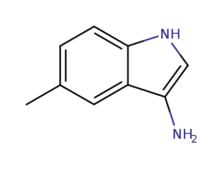 Molecular Structure of 93704-52-0 (1H-Indol-3-amine,5-methyl-(9CI))