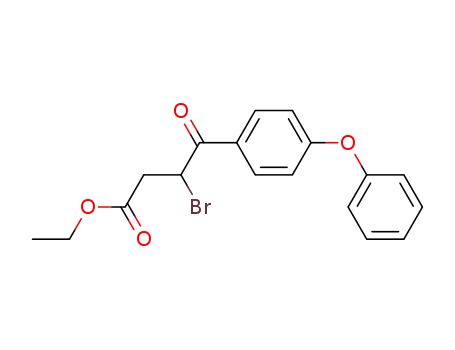 ethyl 3-bromo-3-(4-phenoxybenzoyl)propionate