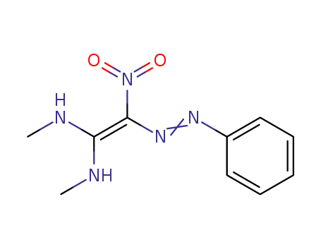 1,1-Ethenediamine, N,N'-dimethyl-2-nitro-2-(phenylazo)-