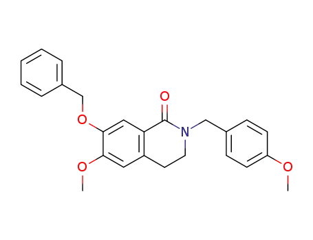 N-(4'-methoxybenzoyl)-7-benzyloxy-6-methoxytetrahydroisoquinoline-1