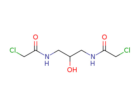 2-chloro-N-[3-[(2-chloroacetyl)amino]-2-hydroxypropyl]acetamide