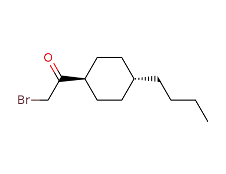 Ethanone, 2-bromo-1-(4-butylcyclohexyl)-, trans-