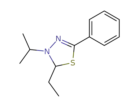 2-Ethyl-5-phenyl-3-(propan-2-yl)-2,3-dihydro-1,3,4-thiadiazole