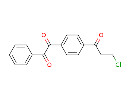Ethanedione, [4-(3-chloro-1-oxopropyl)phenyl]phenyl-