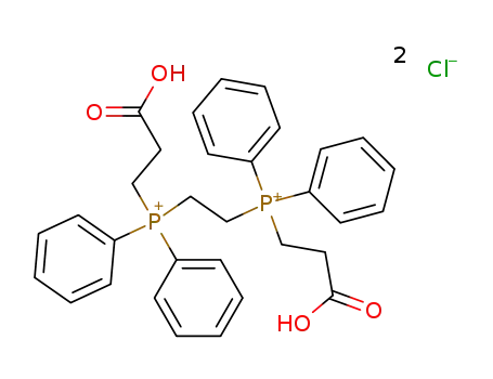 Molecular Structure of 135491-07-5 (4,4,7,7-tetraphenyl-4,7-diphosphonia-1,10-decadioic acid dichloride)