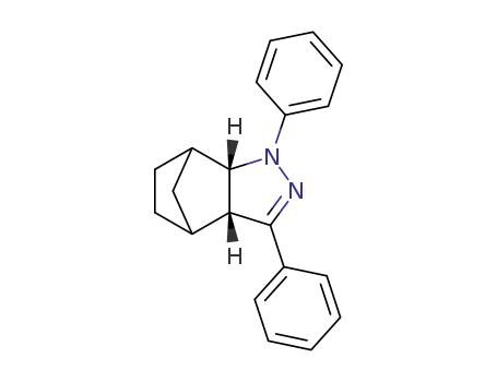 1,3-Diphenyl-4,7-methano-3a,4,5,6,7,7a-hexahydro-indazol