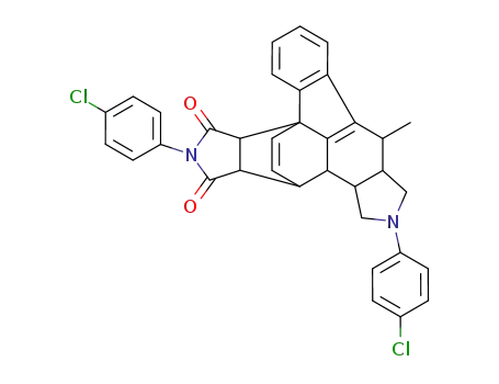 Molecular Structure of 80310-55-0 (C<sub>35</sub>H<sub>28</sub>Cl<sub>2</sub>N<sub>2</sub>O<sub>2</sub>)