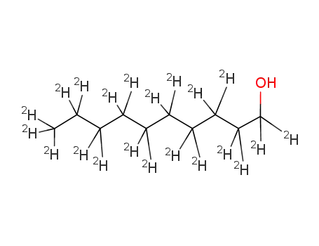 Molecular Structure of 110510-78-6 (N-DECYL-D21 ALCOHOL)