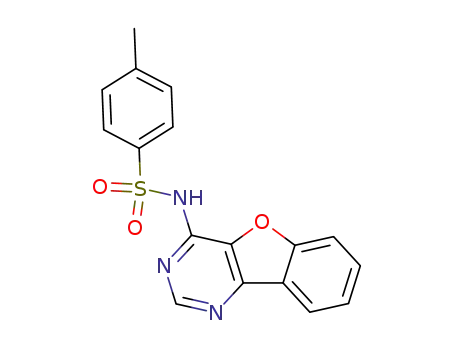 N-Benzo[4,5]furo[3,2-d]pyrimidin-4-yl-4-methyl-benzenesulfonamide