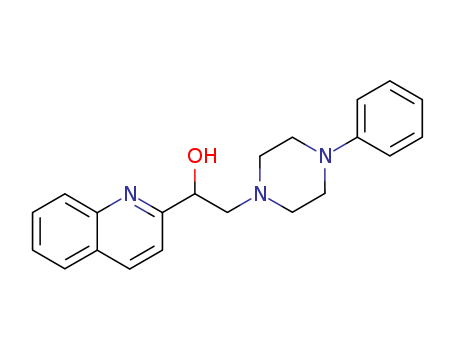 2-QUINOLINEMETHANOL,A-((4-PHENYL-(PIPERAZIN-1-YL))METHYL)-