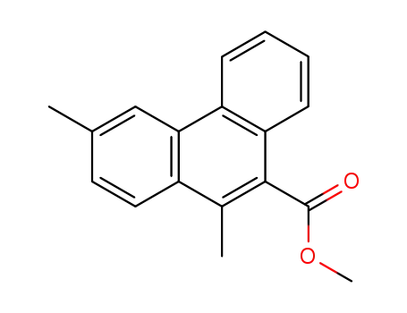 9-Phenanthrenecarboxylic acid, 3,10-dimethyl-, methyl ester