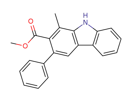 methyl 1-methyl-3-phenyl-9H-carbazole-2-carboxylate