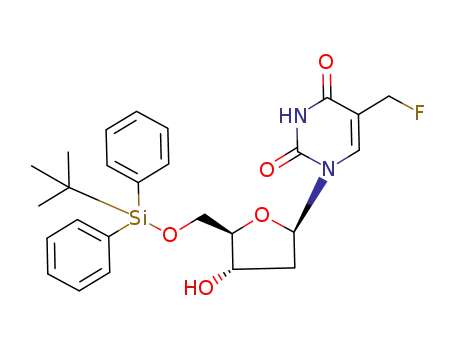 5'-O-tert-Butyldiphenylsilyl-2'-deoxy-5-monofluoromethyluridine