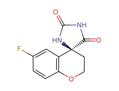 Molecular Structure of 68367-52-2 (Sorbinil)