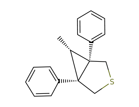 1,5-diphenyl-6-methyl-3-thiabicyclo<3.1.0>hexane